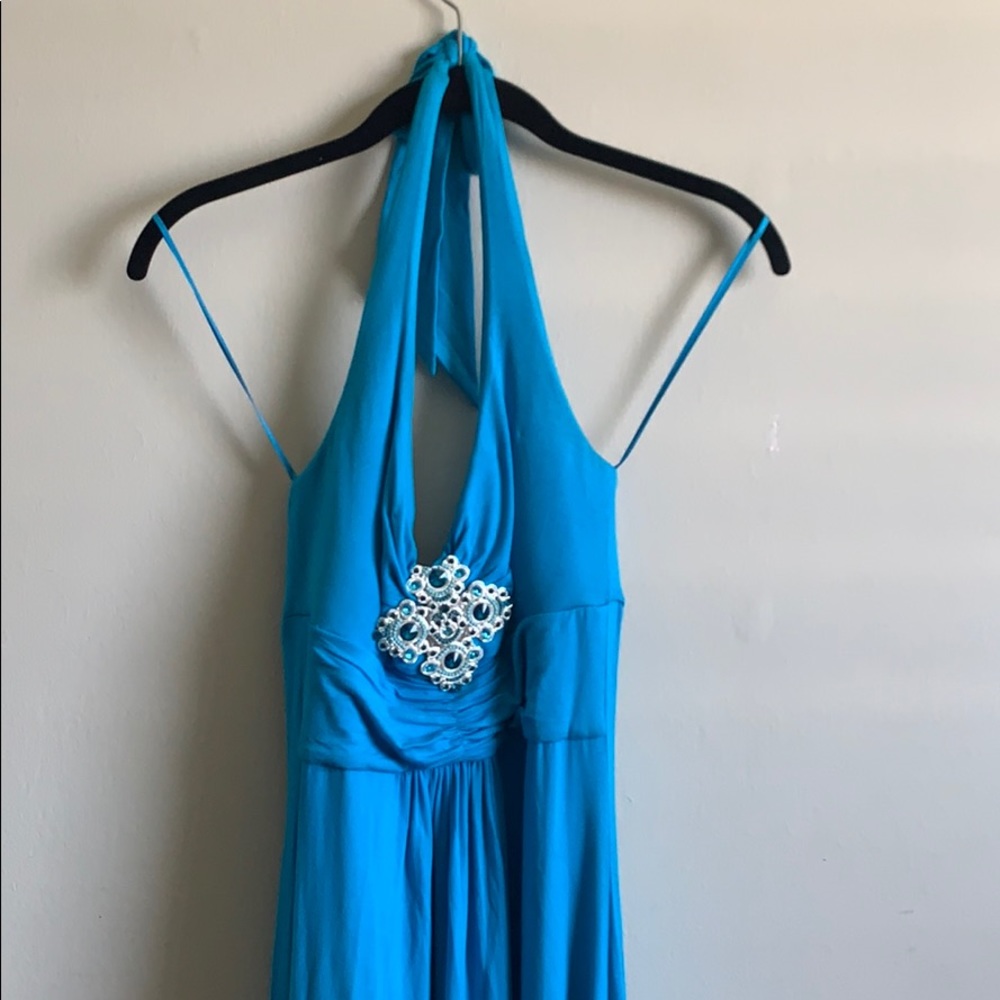 Maxi halter top dress